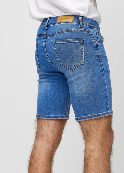 Blå shorts til mænd fra Perfect Jeans